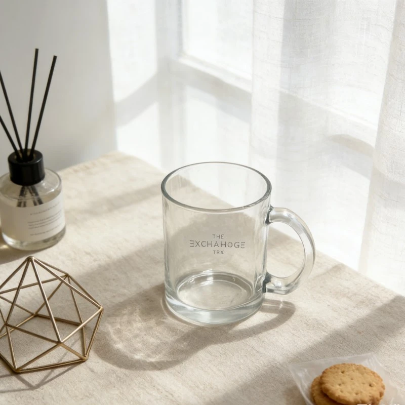 Minimalist Premium Glass Mugs With Handle